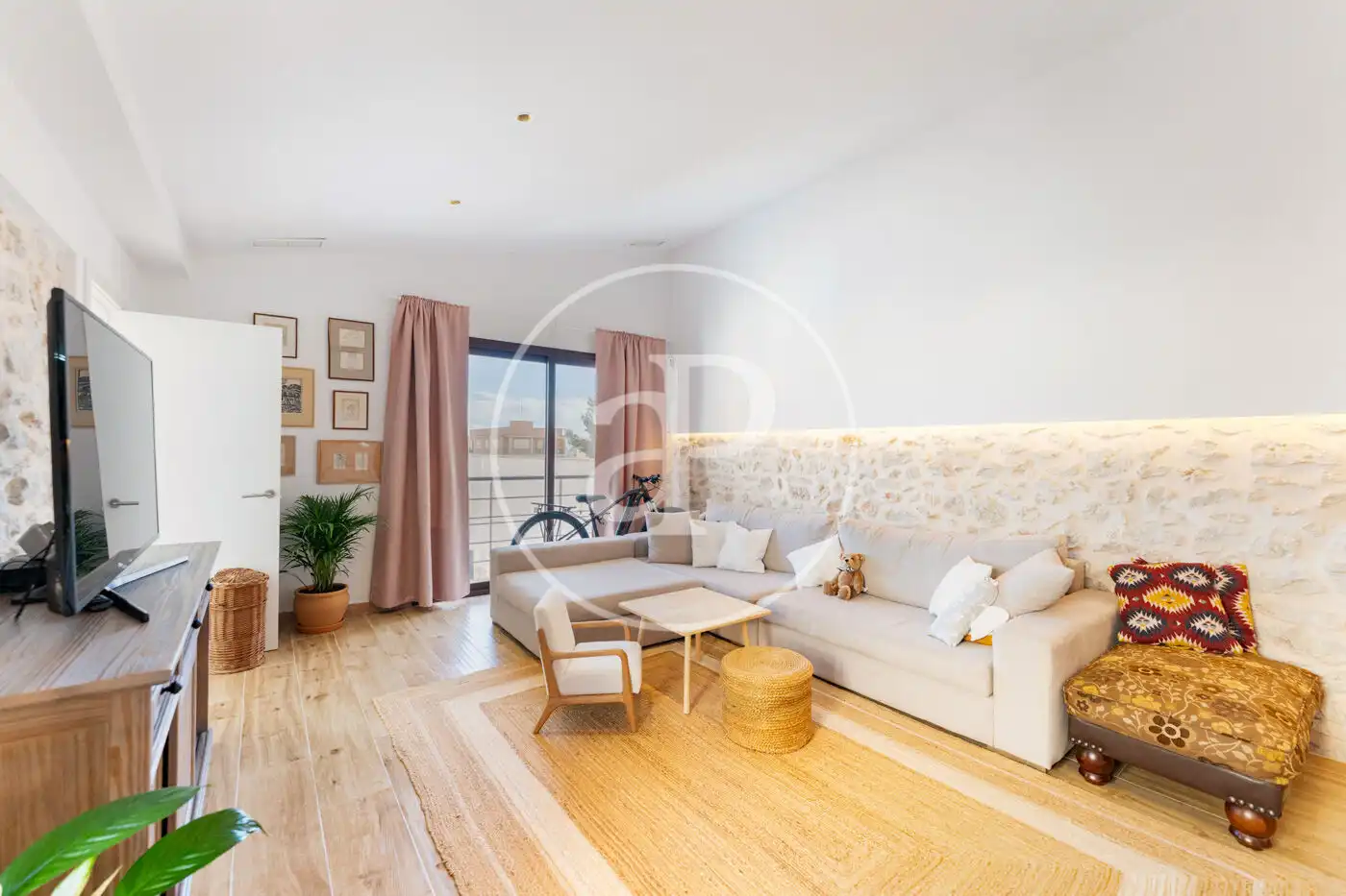 Sala de estar de Casa o chalet en venta en Lloseta con Aire acondicionado, Calefacción y Terraza