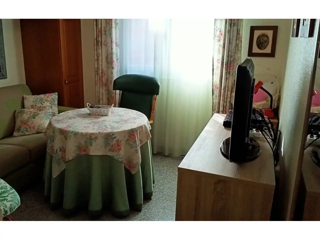 Living room of Houses for sale in Roquetas de Mar  with Air Conditioner, Heating and Private garden