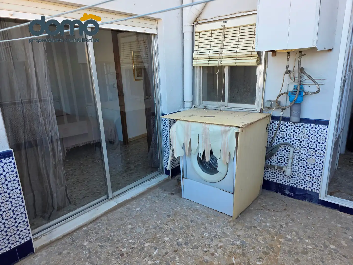 Terrasse von Wohnung zum Verkauf in Almería mit Terrasse, Möbliert und Waschmaschine