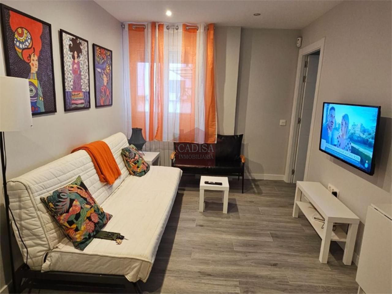 Sala de estar de Piso de alquiler en Salamanca Capital con Aire acondicionado, Calefacción y Trastero