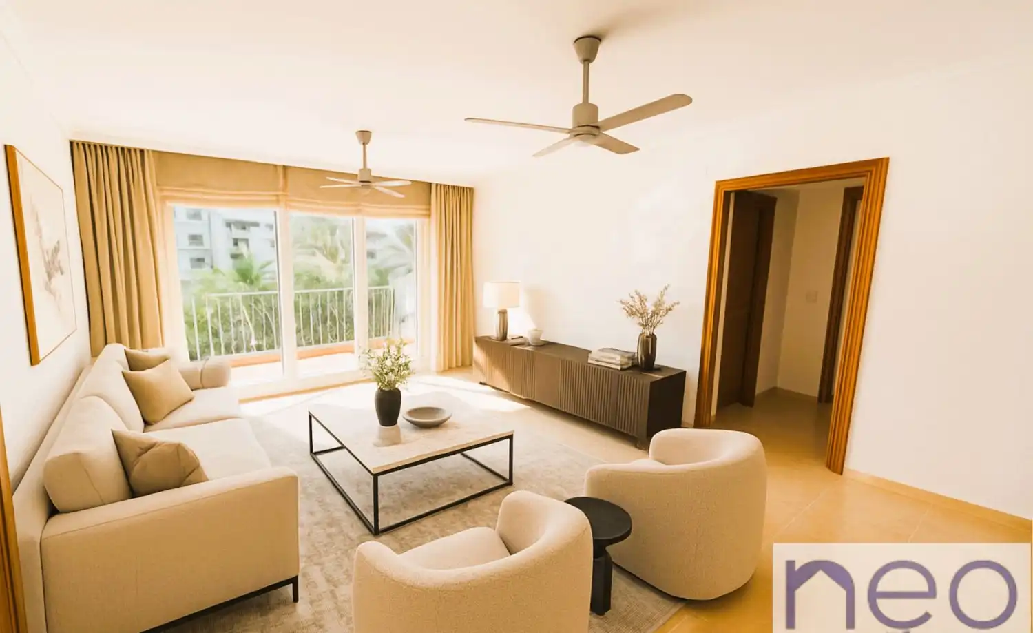 Sala de estar de Apartamento en venta en Altea con Aire acondicionado, Calefacción y Terraza