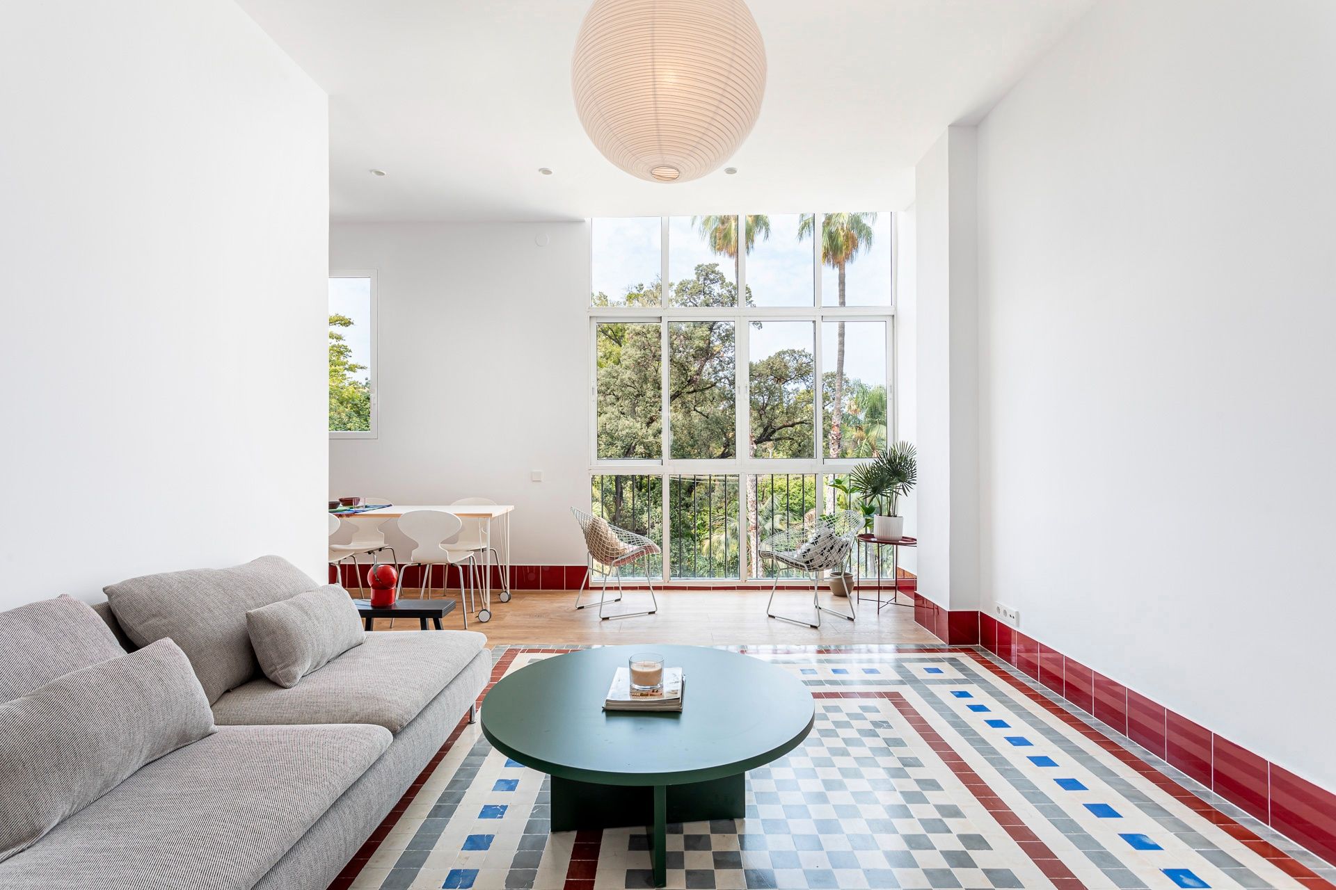 Living room of Flat for sale in  Valencia Capital  with Air Conditioner and Balcony
