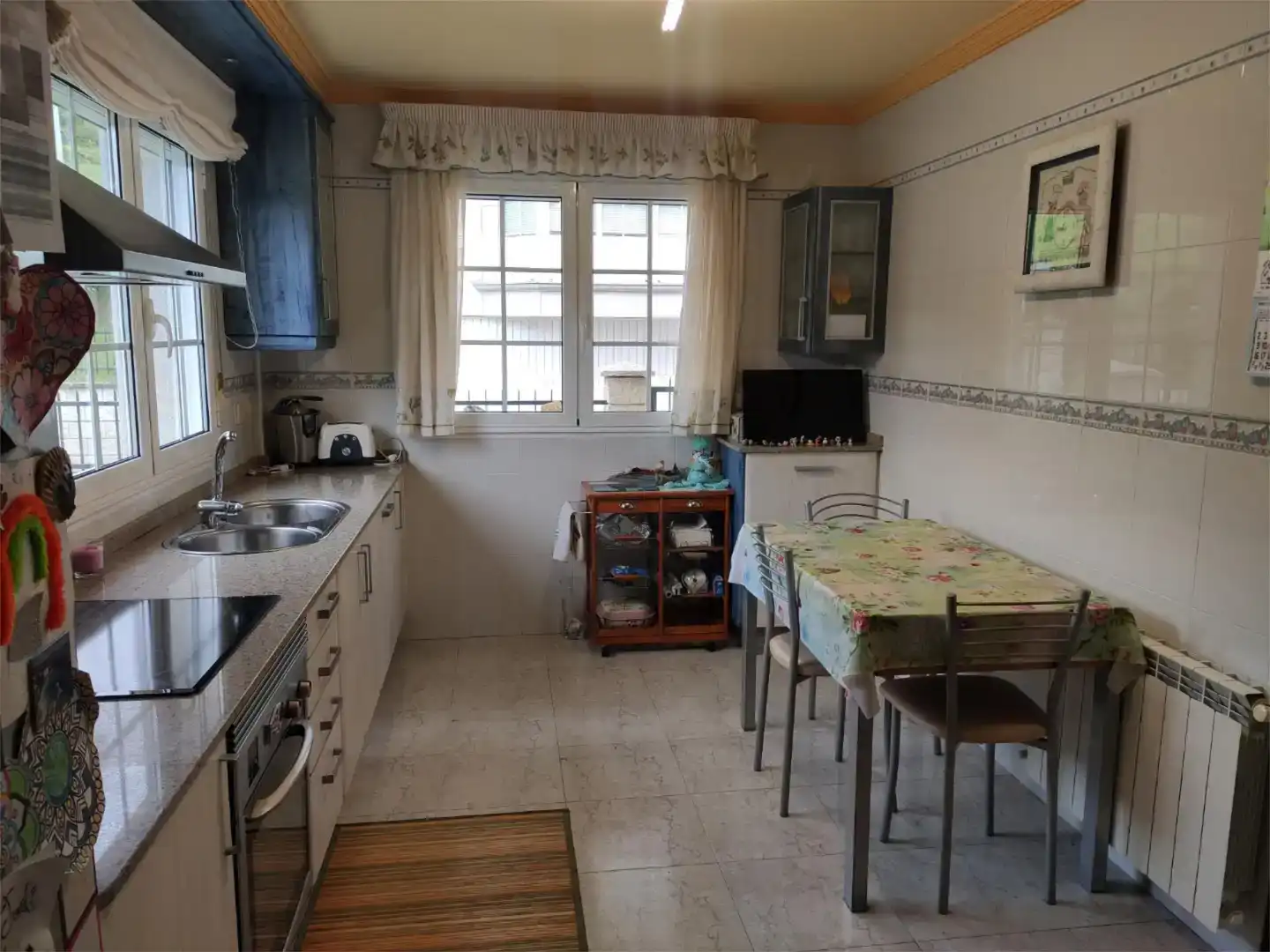 Cuina de Casa o xalet en venda en Sarria amb Balcó