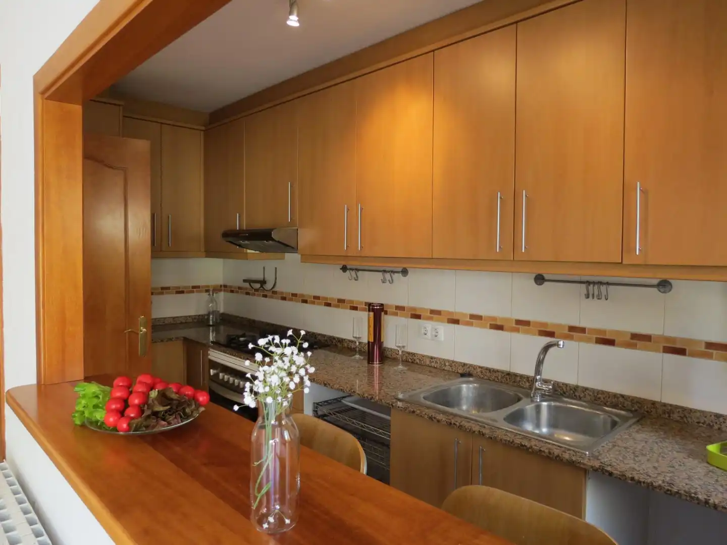 Küche von Wohnung zum Verkauf in Llinars del Vallès mit Heizung und Terrasse