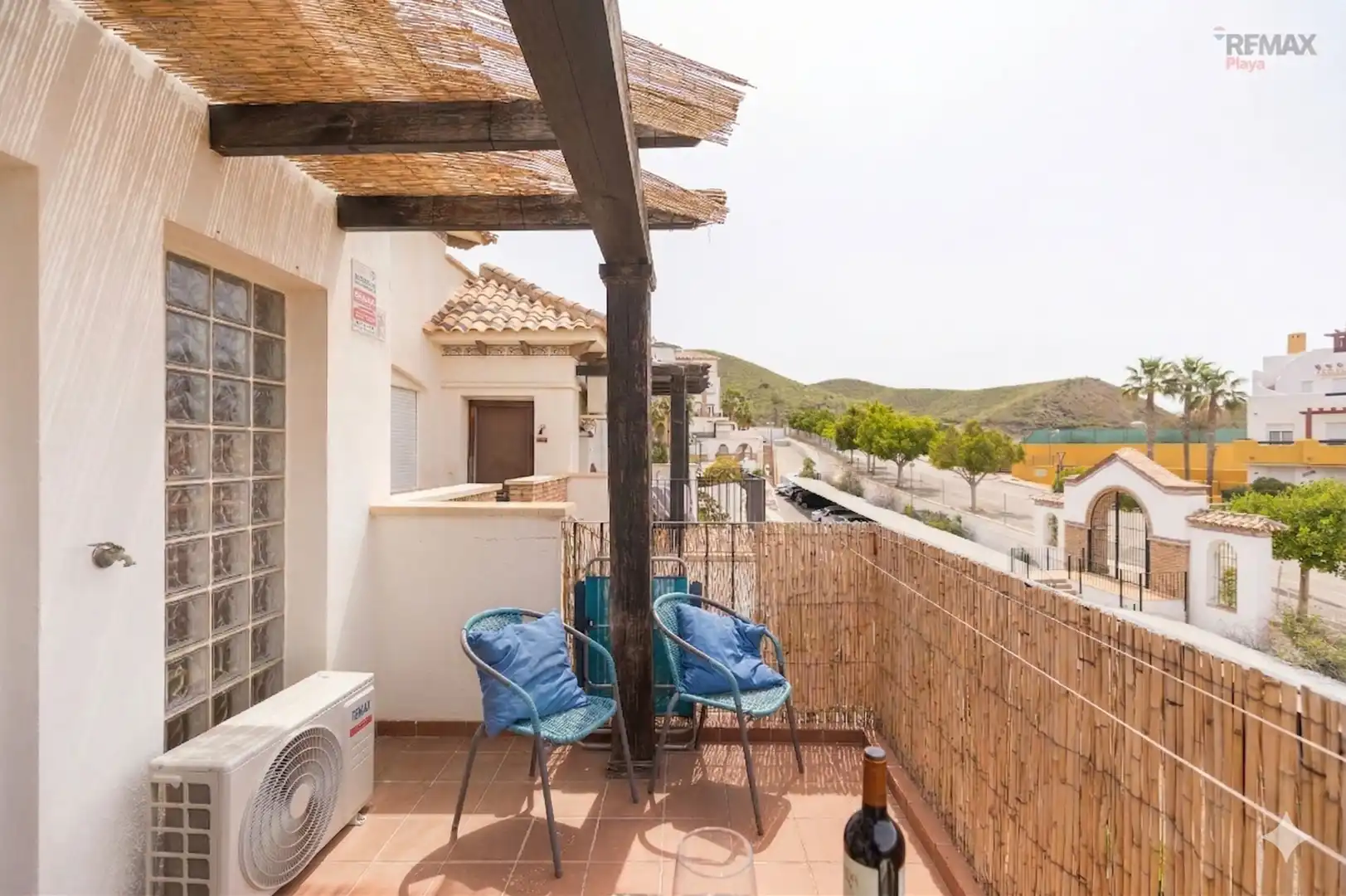 Terrasse von Dachboden zum Verkauf in Vera mit Klimaanlage, Terrasse und Gemeinschaftspool