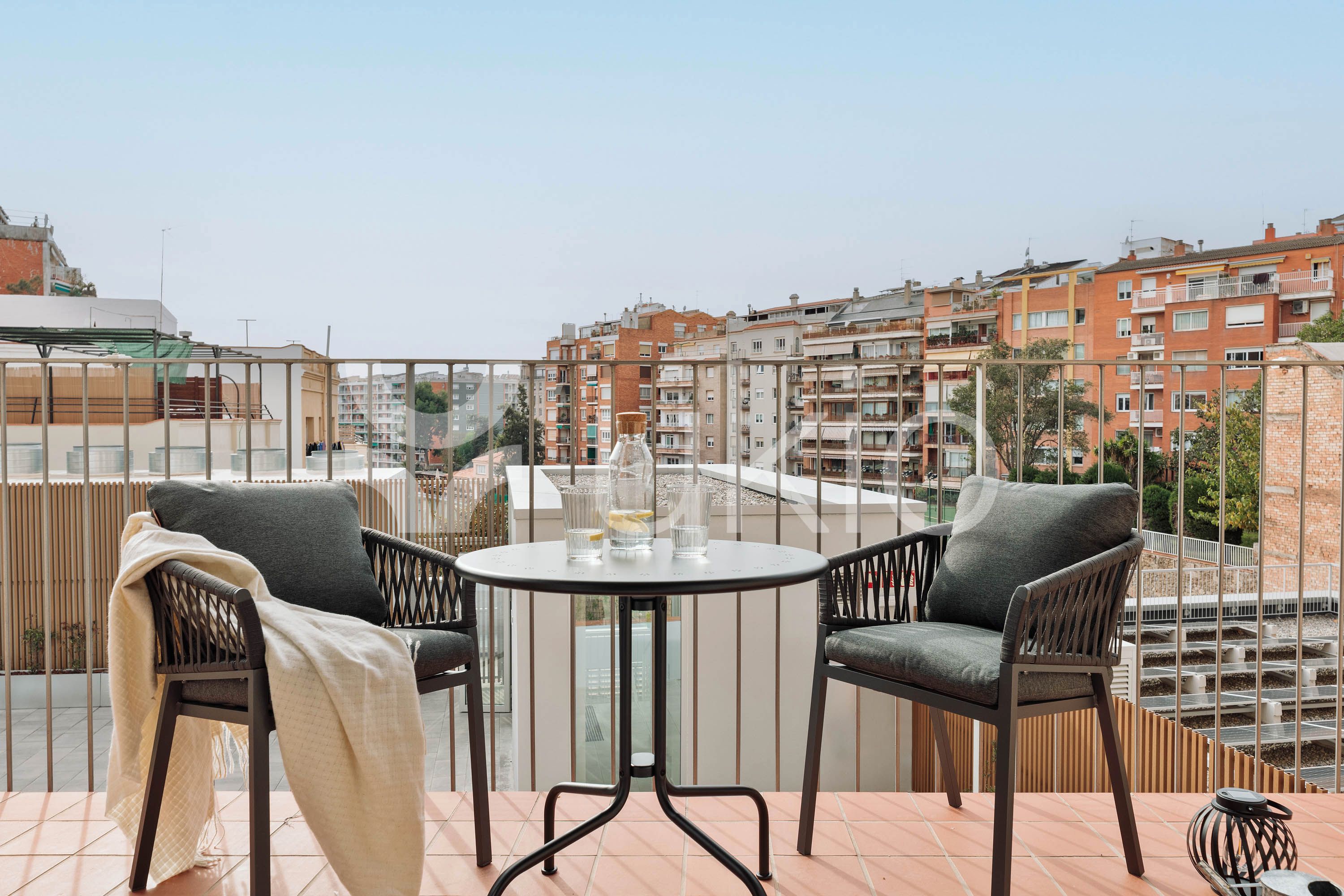 Terrassa de Apartament de lloguer en  Barcelona Capital amb Aire condicionat, Calefacció i Terrassa