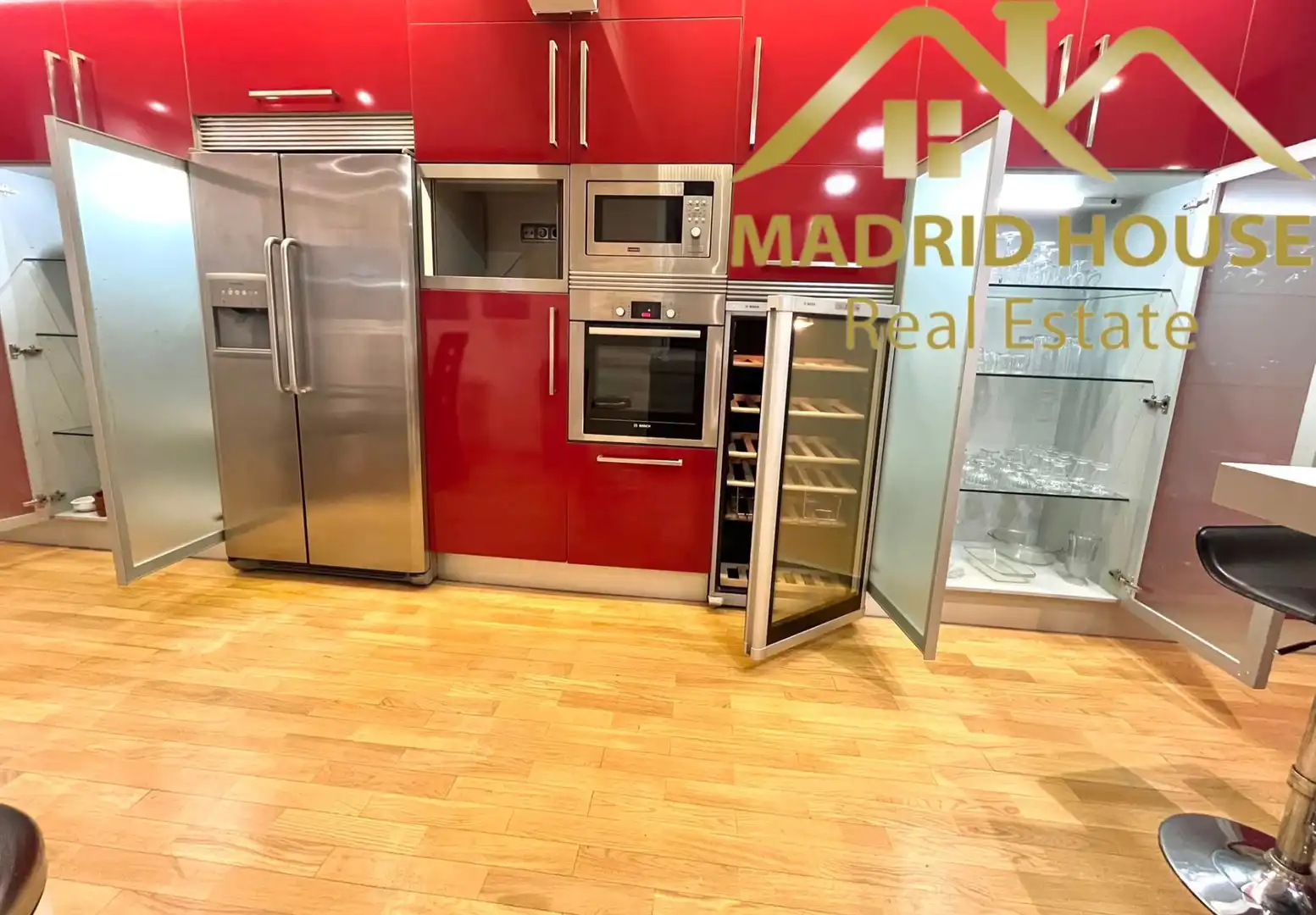 Küche von Wohnung zum Verkauf in Madrid mit Klimaanlage, Heizung und Möbliert