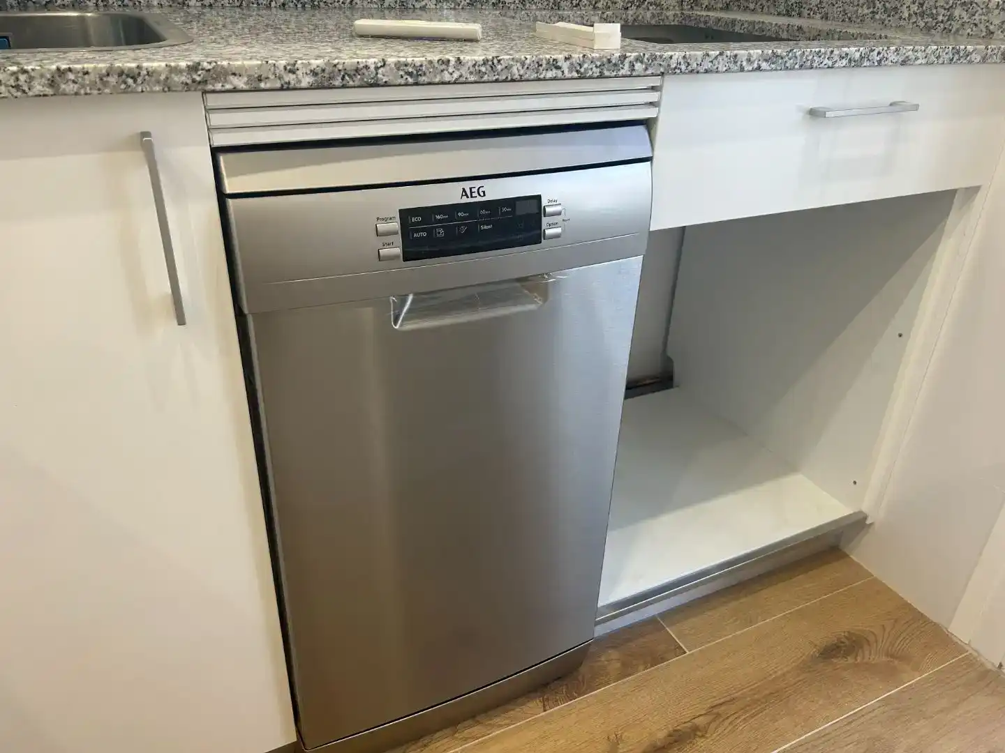 Küche von Wohnung zur Miete in  Madrid Capital mit Klimaanlage und Balkon