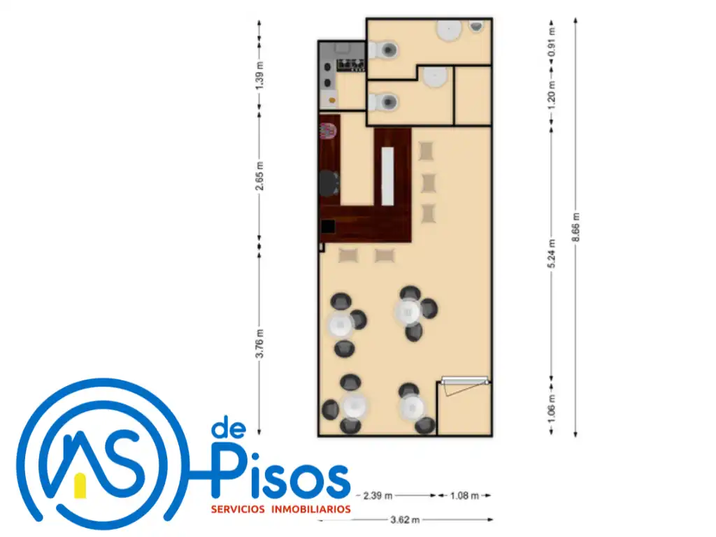 Gewerbefläche zum Verkauf in Calle de Desiderio Escosura 34, imagen 19