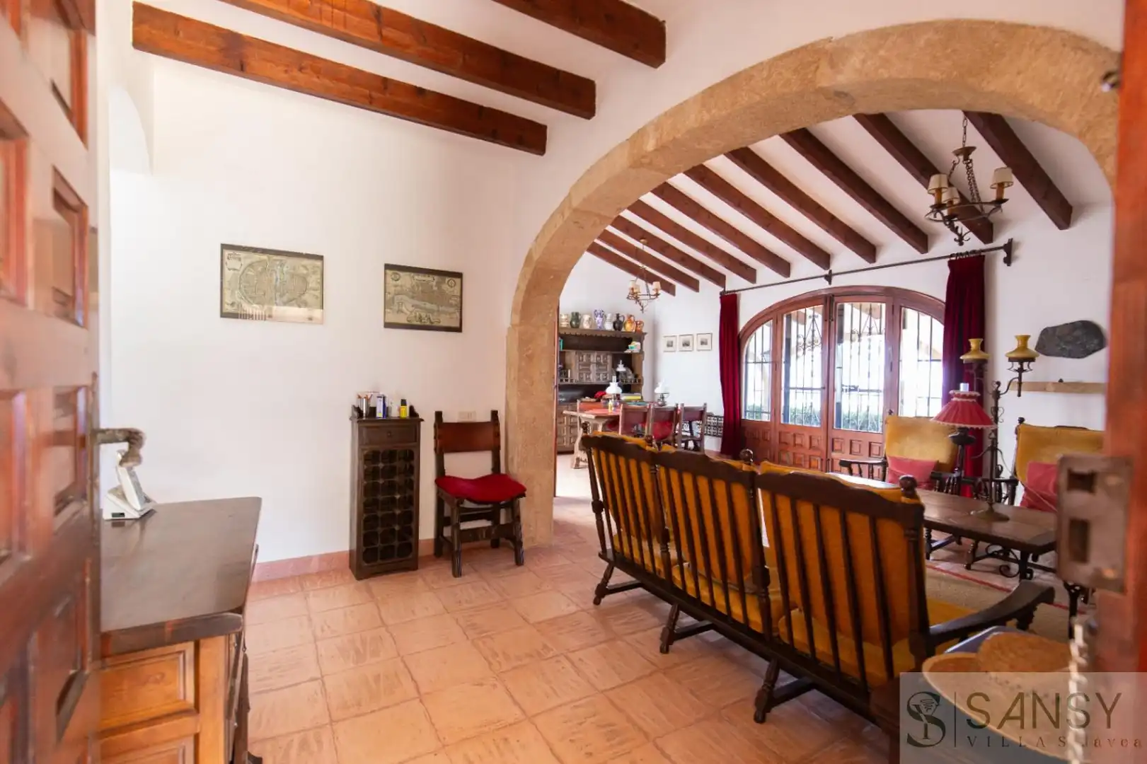 Dining room of Houses for sale in Jávea / Xàbia  with Heating and Swimming Pool