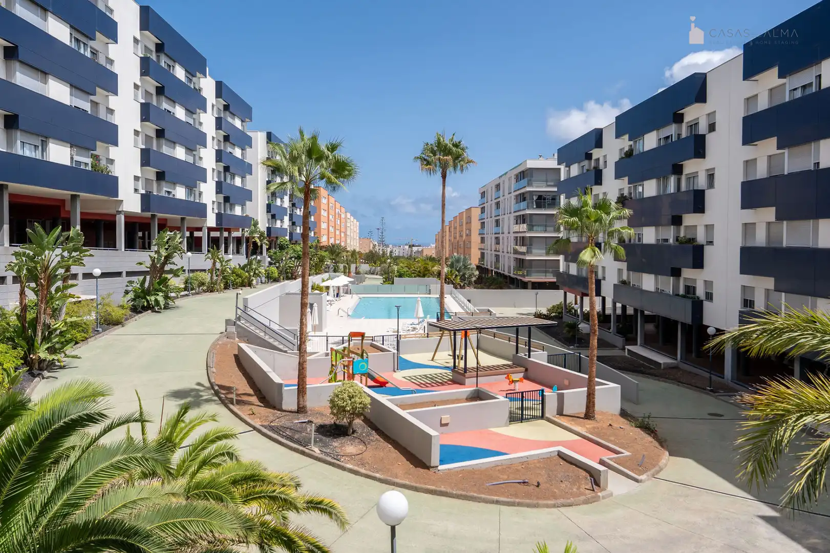 Exterior view of Flat for sale in Las Palmas de Gran Canaria  with Terrace, Storage room and Community pool