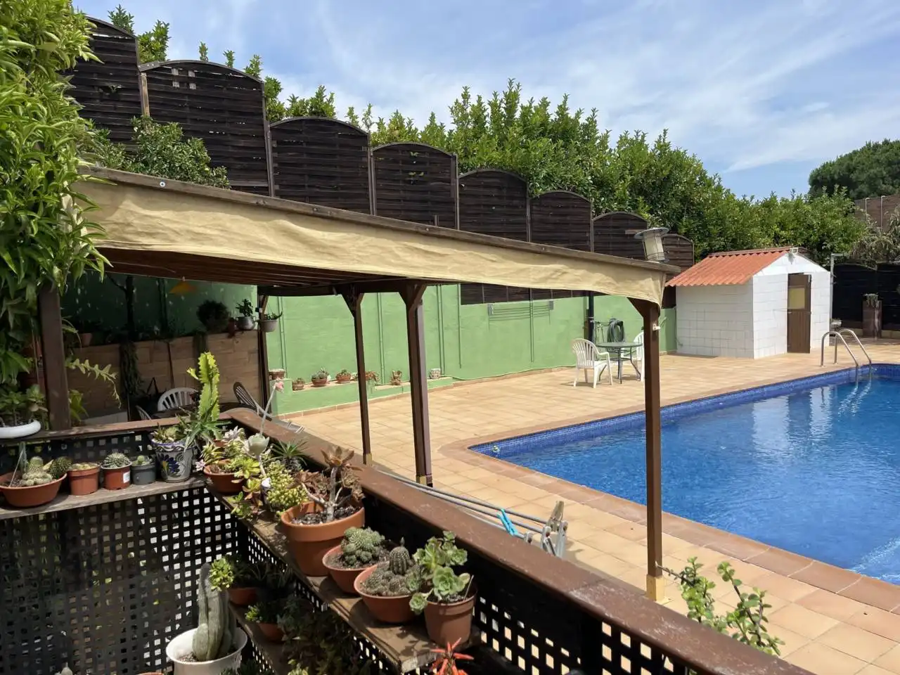 Terraza de Casa o chalet en venta en Caldes de Montbui con Aire acondicionado, Calefacción y Jardín privado