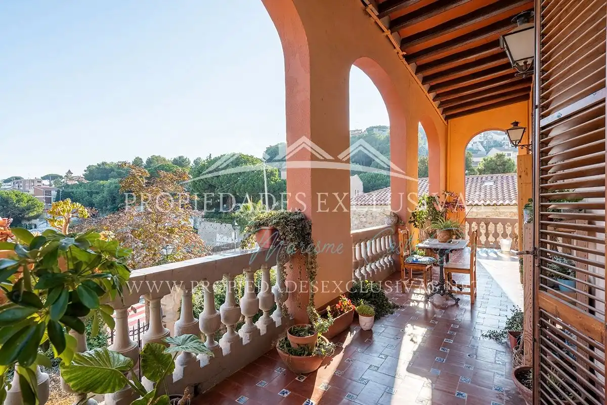 Terrasse von Country house zum Verkauf in Teià mit Heizung, Privatgarten und Terrasse