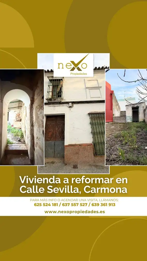 Vista exterior de Casa o chalet en venta en Carmona