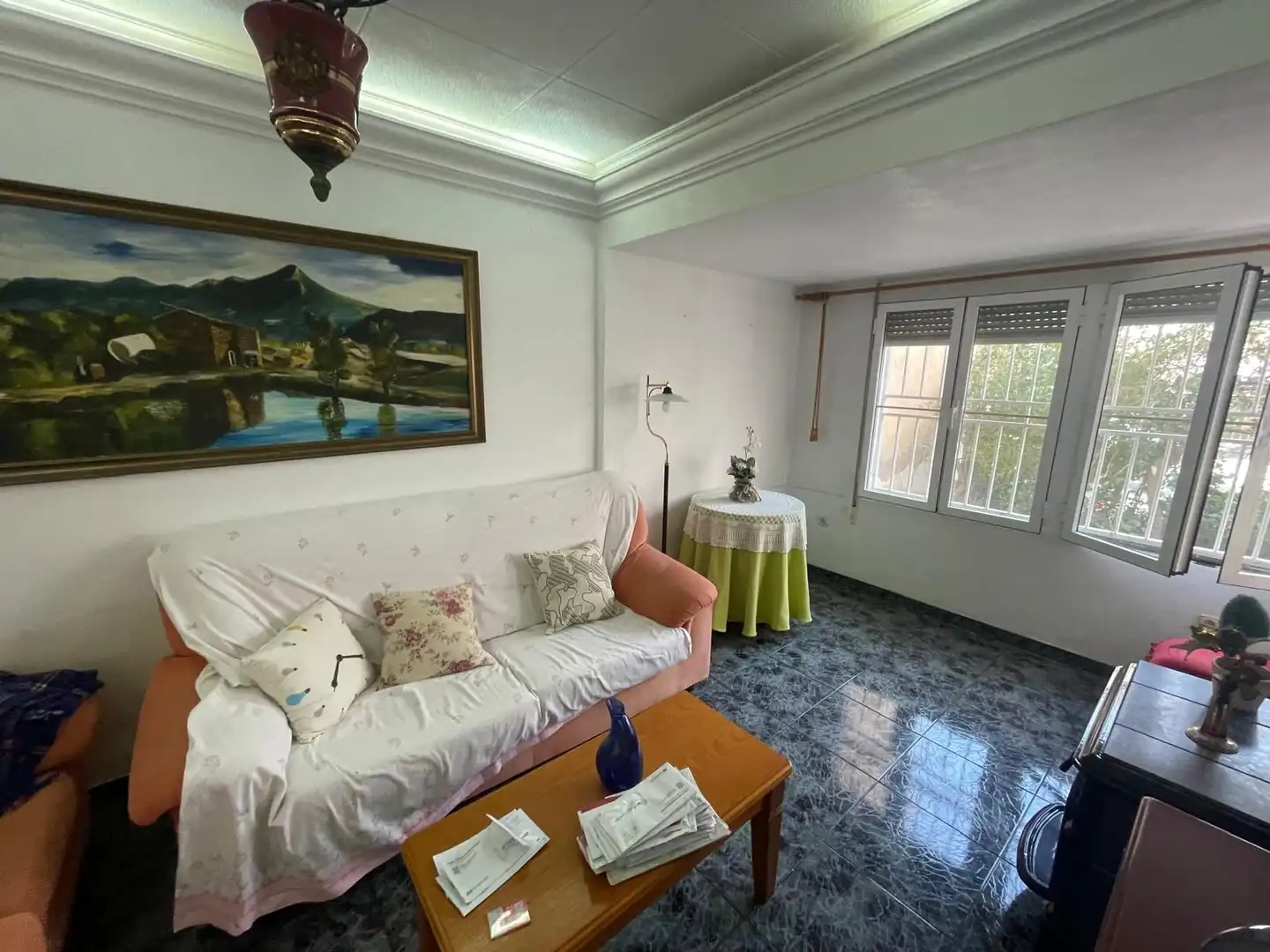 Sala de estar de Casa o chalet en venta en Águilas con Jardín privado, Terraza y Trastero