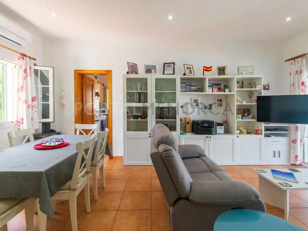 Living room of Houses for sale in Alaior  with Air Conditioner and Swimming Pool
