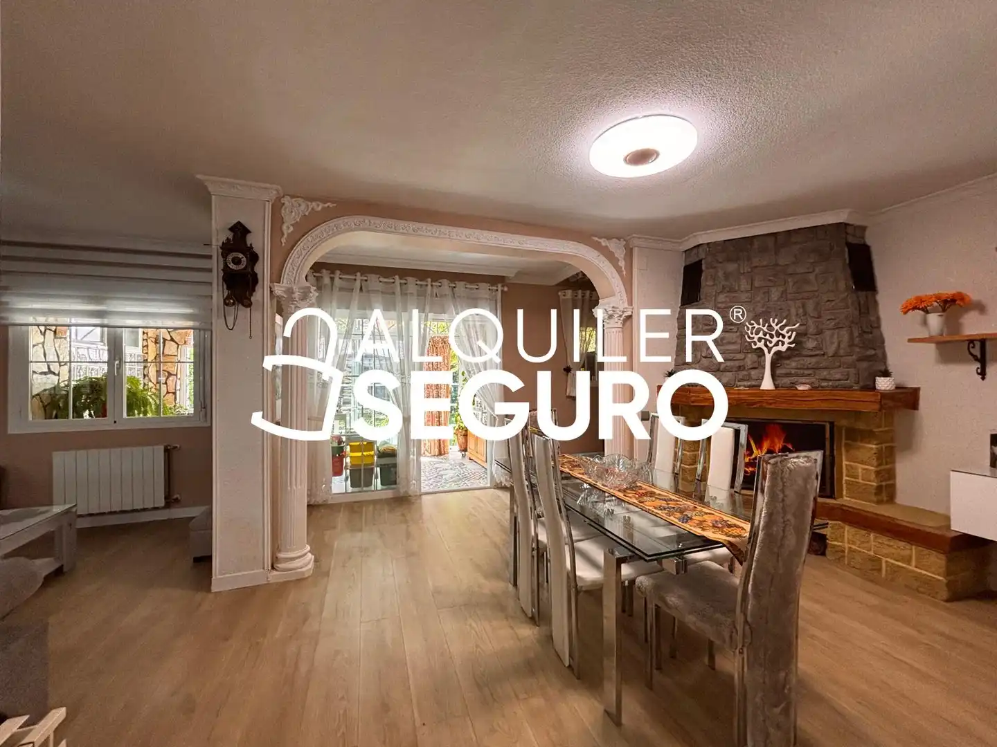 Menjador de Casa o xalet de lloguer en Rivas-Vaciamadrid amb Aire condicionat, Calefacció i Terrassa