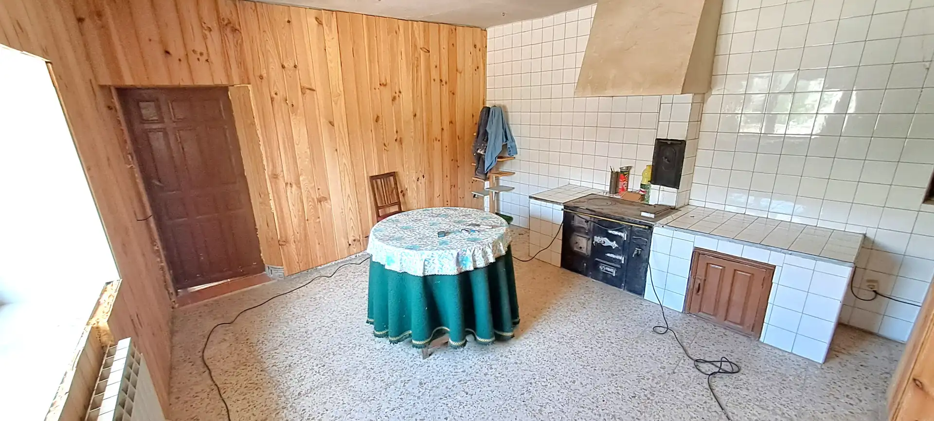 Cocina de Finca rústica en venta en Labajos con Calefacción, Jardín privado y Trastero
