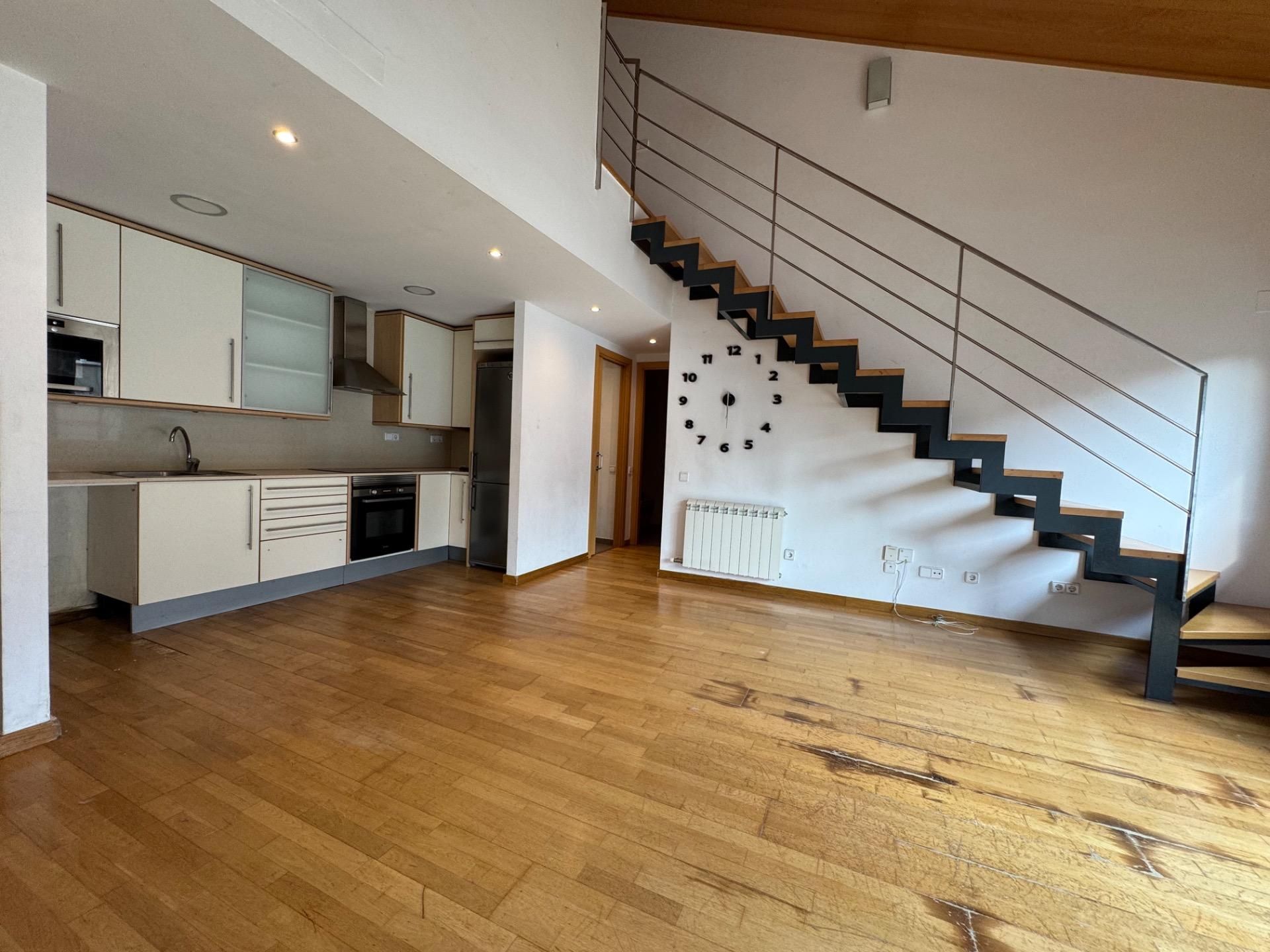Kitchen of Duplex for sale in Berga  with Parquet flooring, Terrace and Balcony
