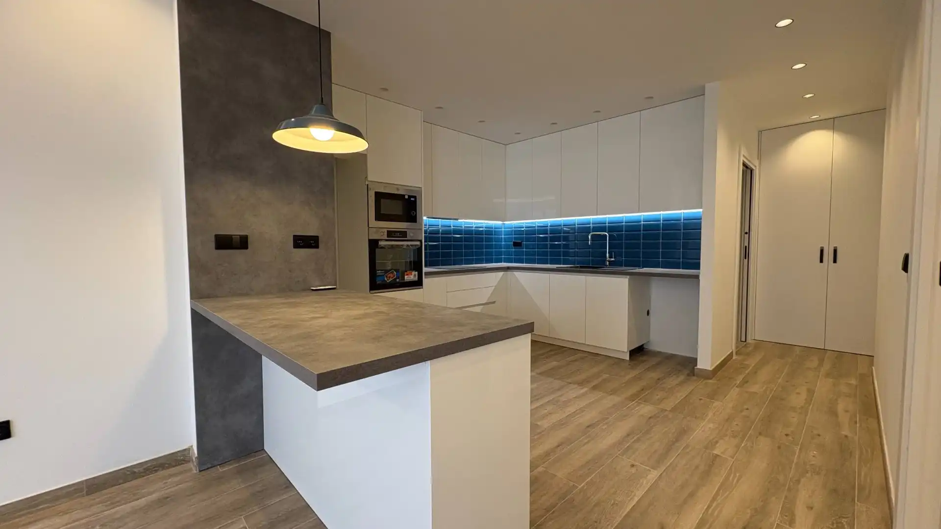 Küche von Wohnung zur Miete in Aldaia mit Klimaanlage, Heizung und Parkett
