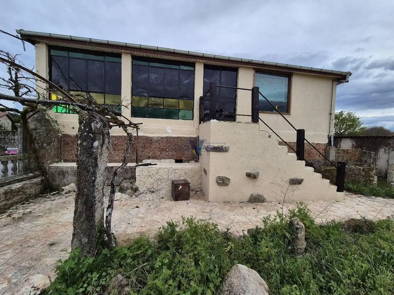 Vista exterior de Finca rústica en venda en Vilamarín amb Jardí privat, Terrassa i Traster