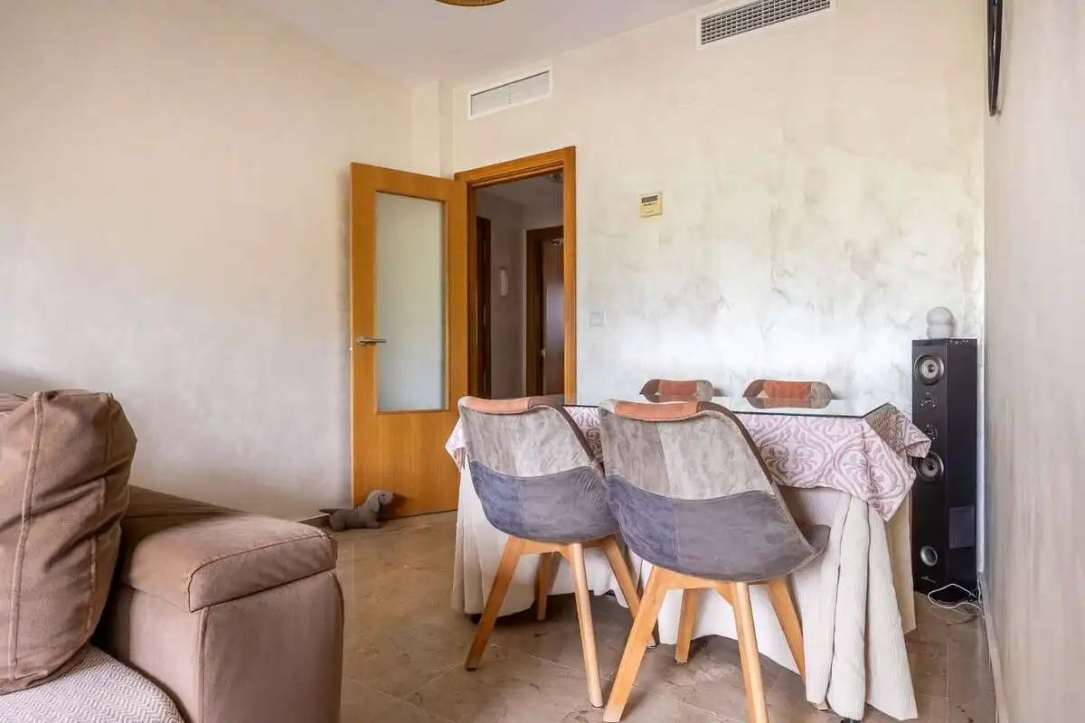 Dining room of Flat for sale in Sevilla  with Air Conditioner, Heating and Storage room