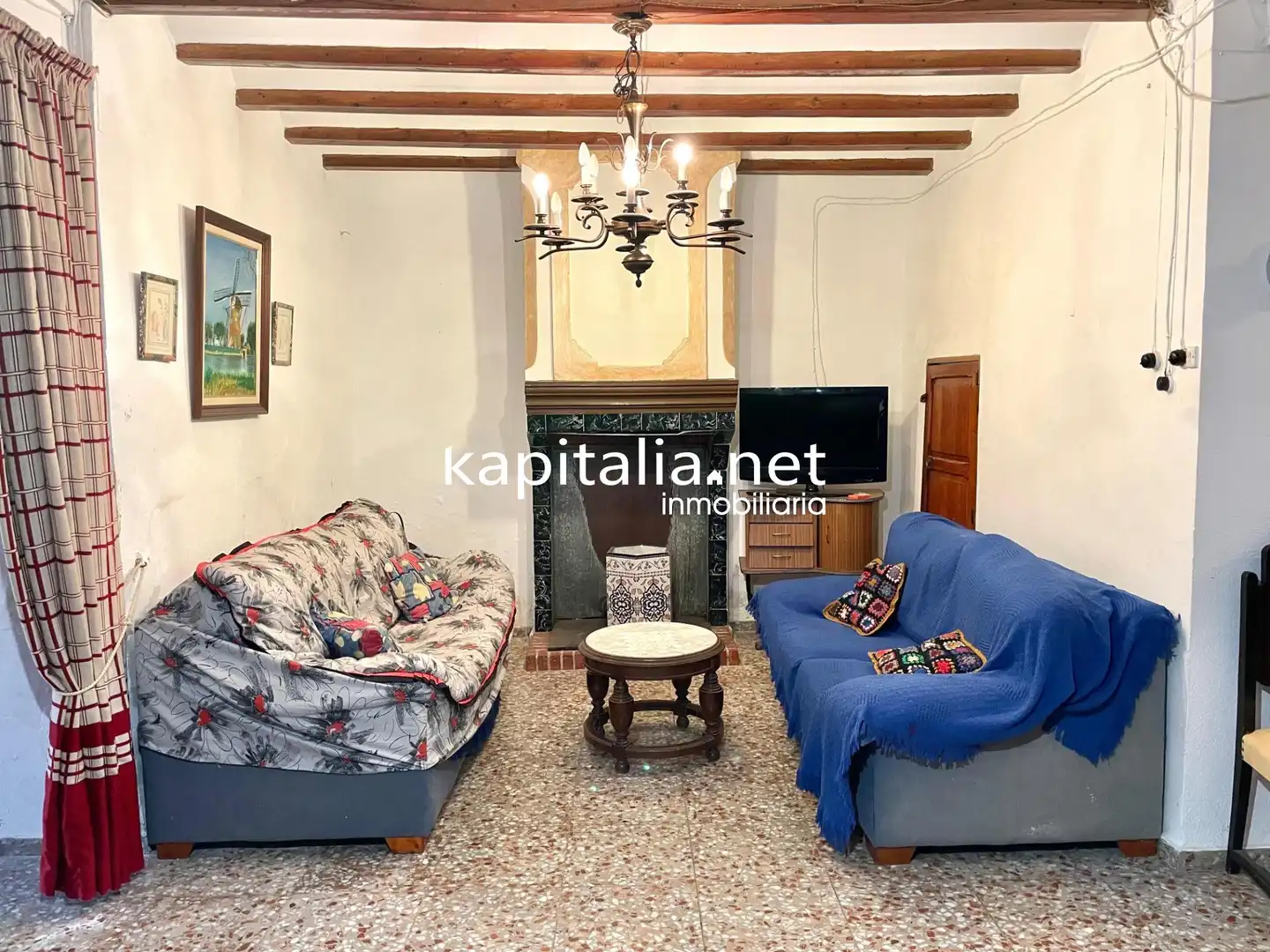 Sala d'estar de Casa o xalet en venda en Ráfol de Salem amb Calefacció i Terrassa