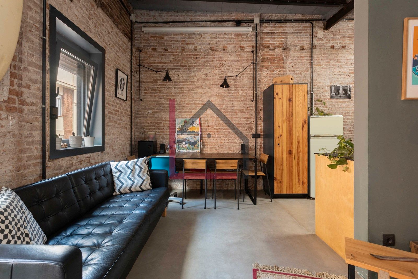 Sala d'estar de Àtic en venda en  Barcelona Capital amb Calefacció i Balcó