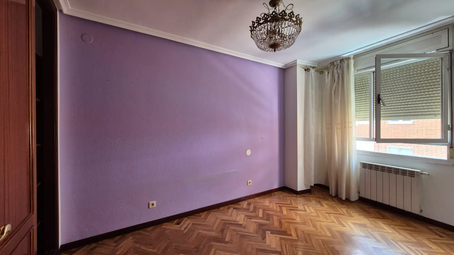 Bedroom of Flat for sale in Palencia  with Heating, Parquet flooring and Storage room