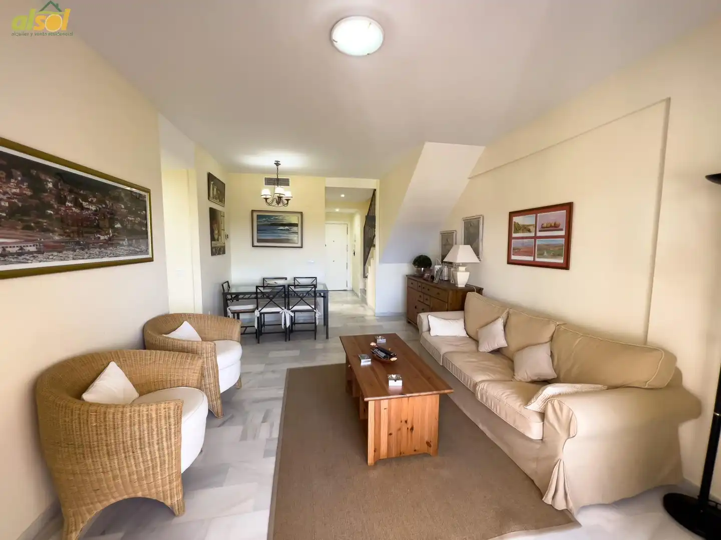 Living room of Attic for sale in Rota  with Air Conditioner, Terrace and Storage room