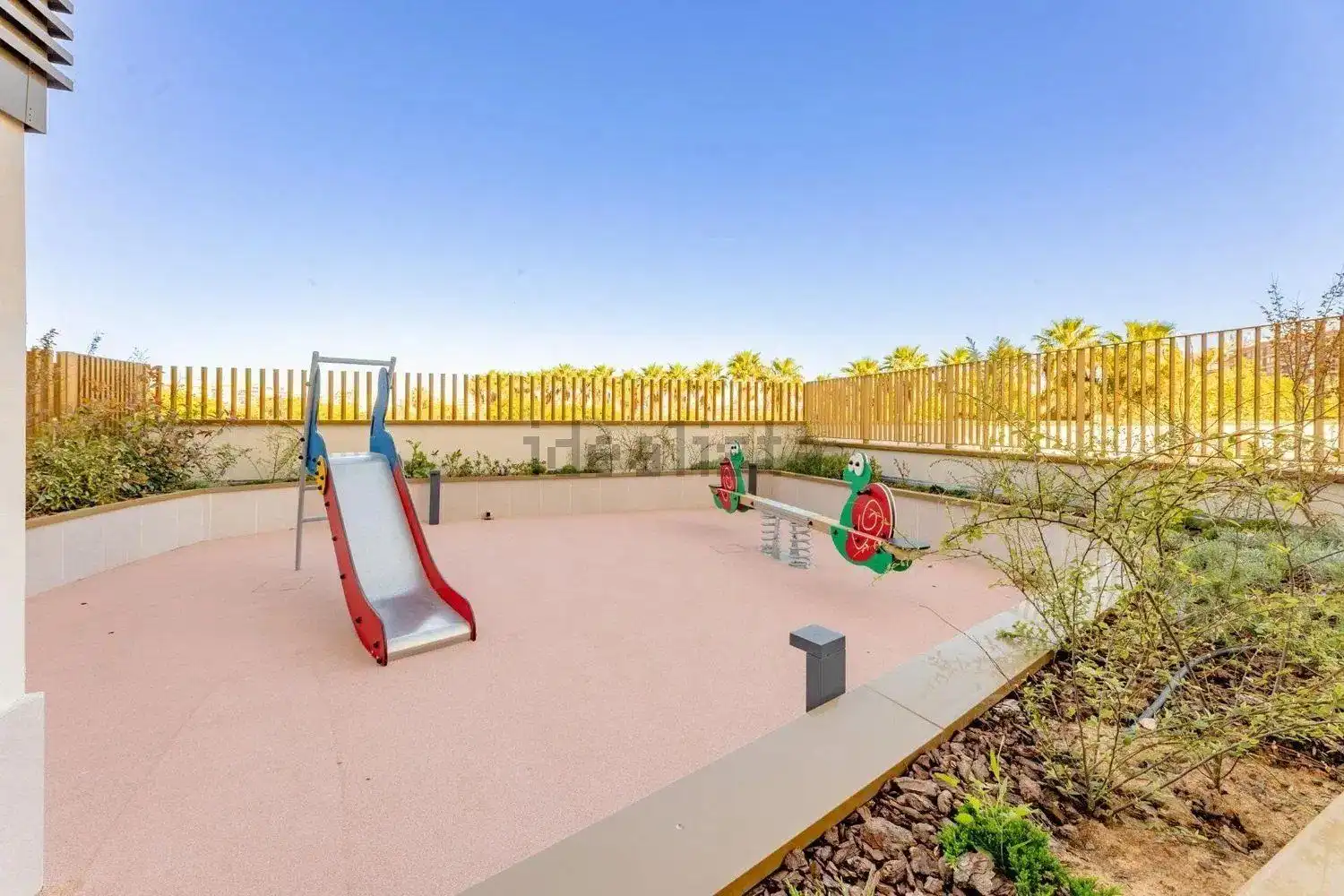 Terraza de Piso de alquiler en Valencia con Aire acondicionado, Jardín privado y Parquet