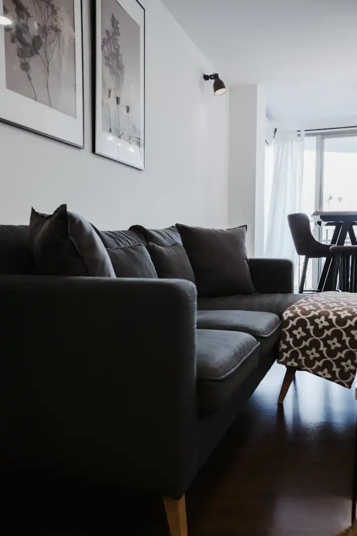 Living room of Apartments for rent in Calpe / Calp  with Air Conditioner, Heating and Parquet flooring