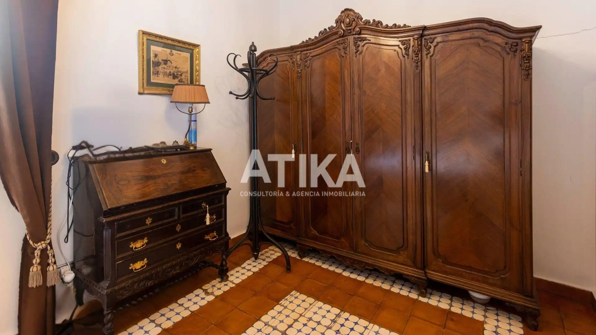 Schlafzimmer von Country house zum Verkauf in Fontanars dels Alforins mit Klimaanlage, Heizung und Privatgarten