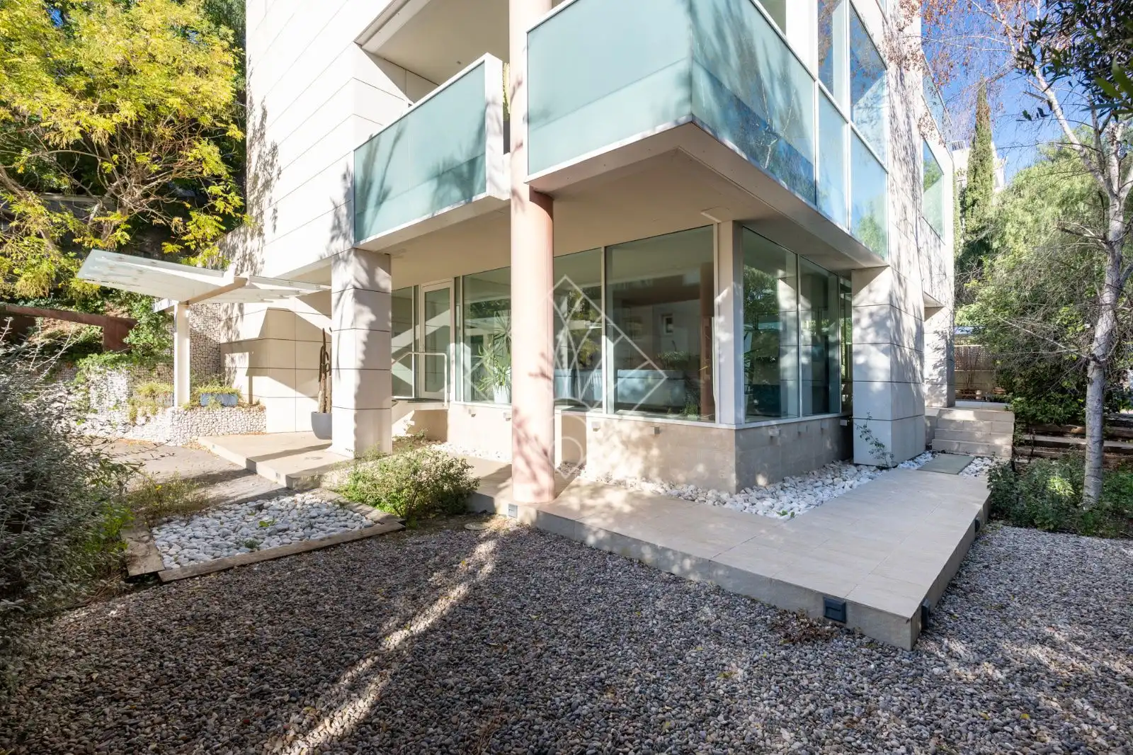 Exterior view of Houses for sale in Barcelona  with Air Conditioner, Heating and Terrace