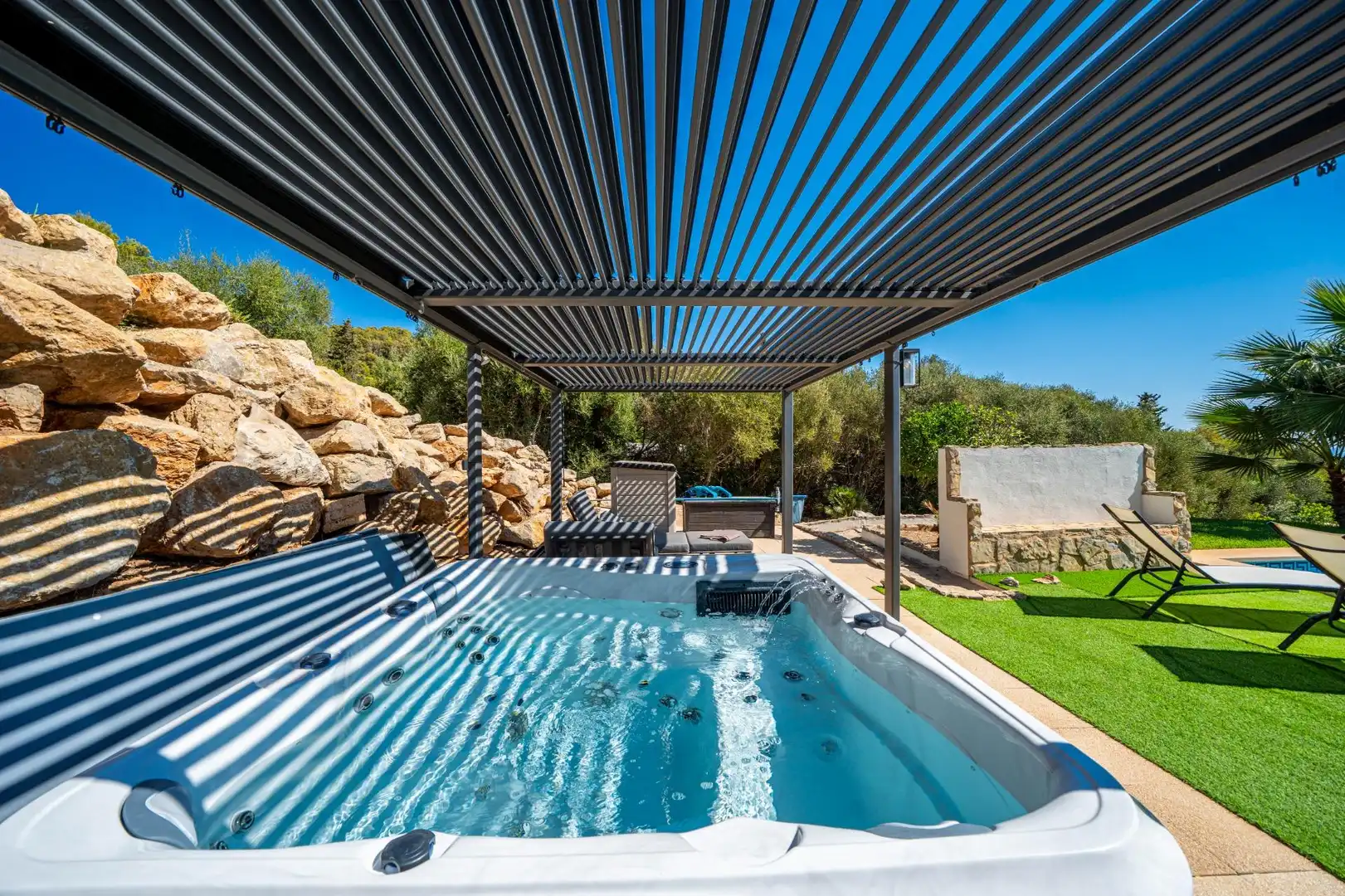 Terraza de Finca rústica en venta en Font de Sa Cala