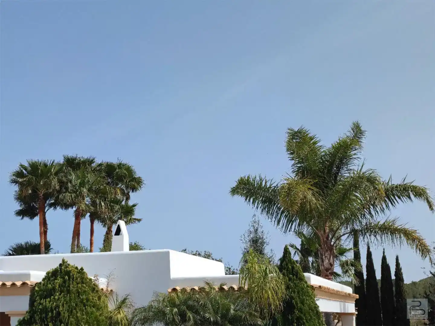 Vista exterior de Casa o chalet en venta en Sant Joan de Labritja con Aire acondicionado y Piscina