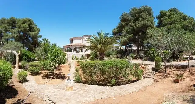 Jardí de Casa o xalet de lloguer en Jávea / Xàbia amb Calefacció, Piscina i Moblat