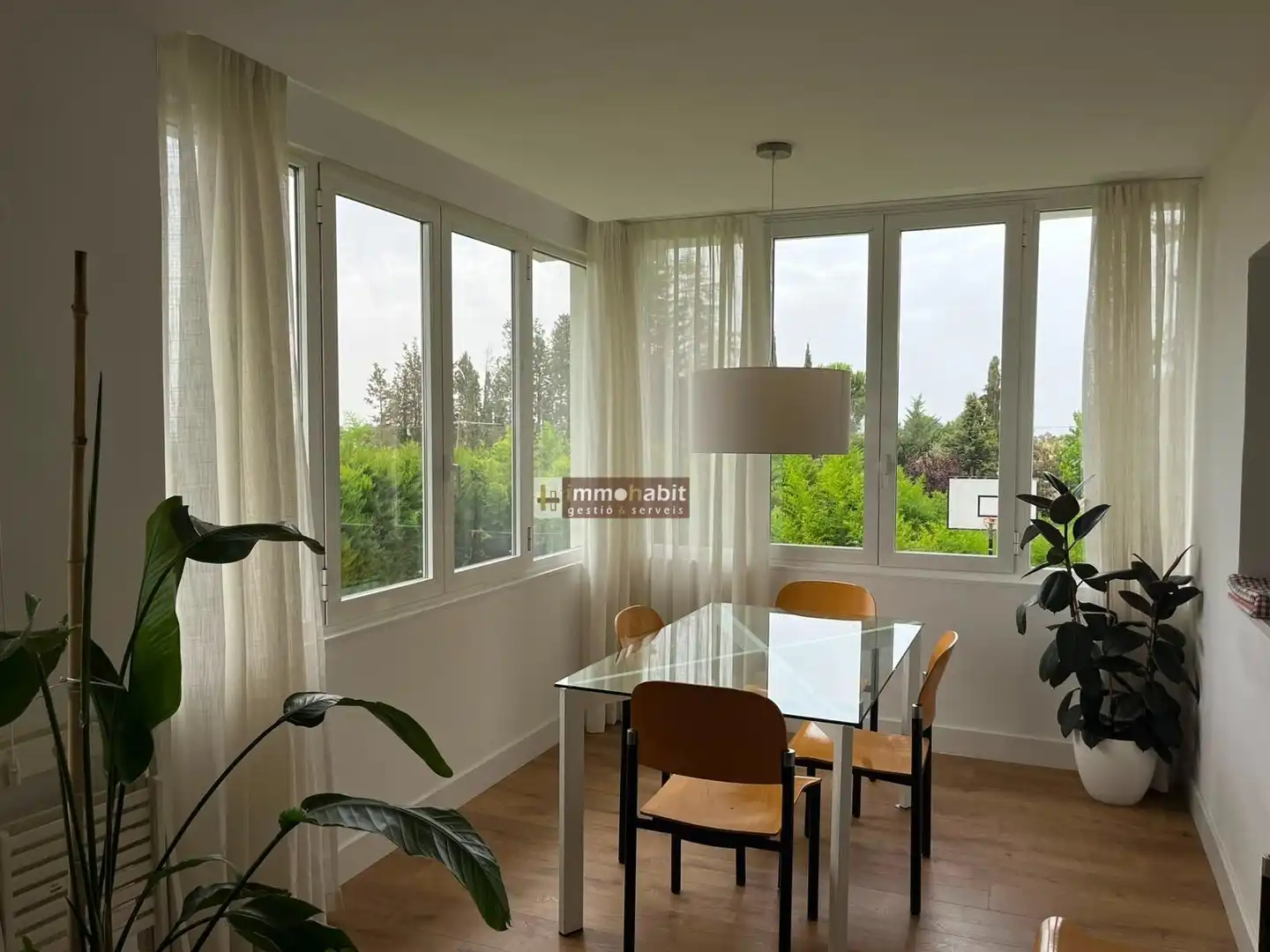Dining room of Houses for sale in Lleida  with Air Conditioner, Heating and Private garden