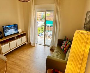 Living room of Flat to rent in  Madrid Capital  with Heating, Furnished and Washing machine