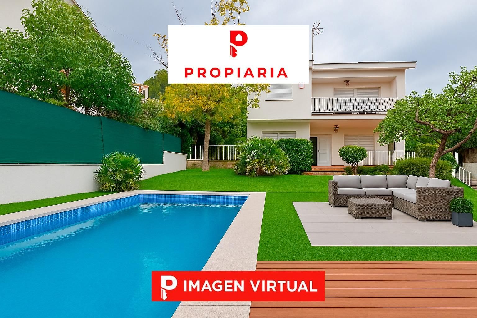 Casa o xalet en venda en Vallirana amb Calefacció, Jardí privat i Terrassa