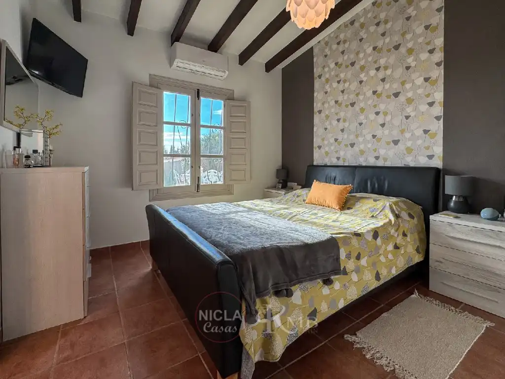 Dormitori de Casa o xalet en venda en Antas amb Aire condicionat, Jardí privat i Terrassa