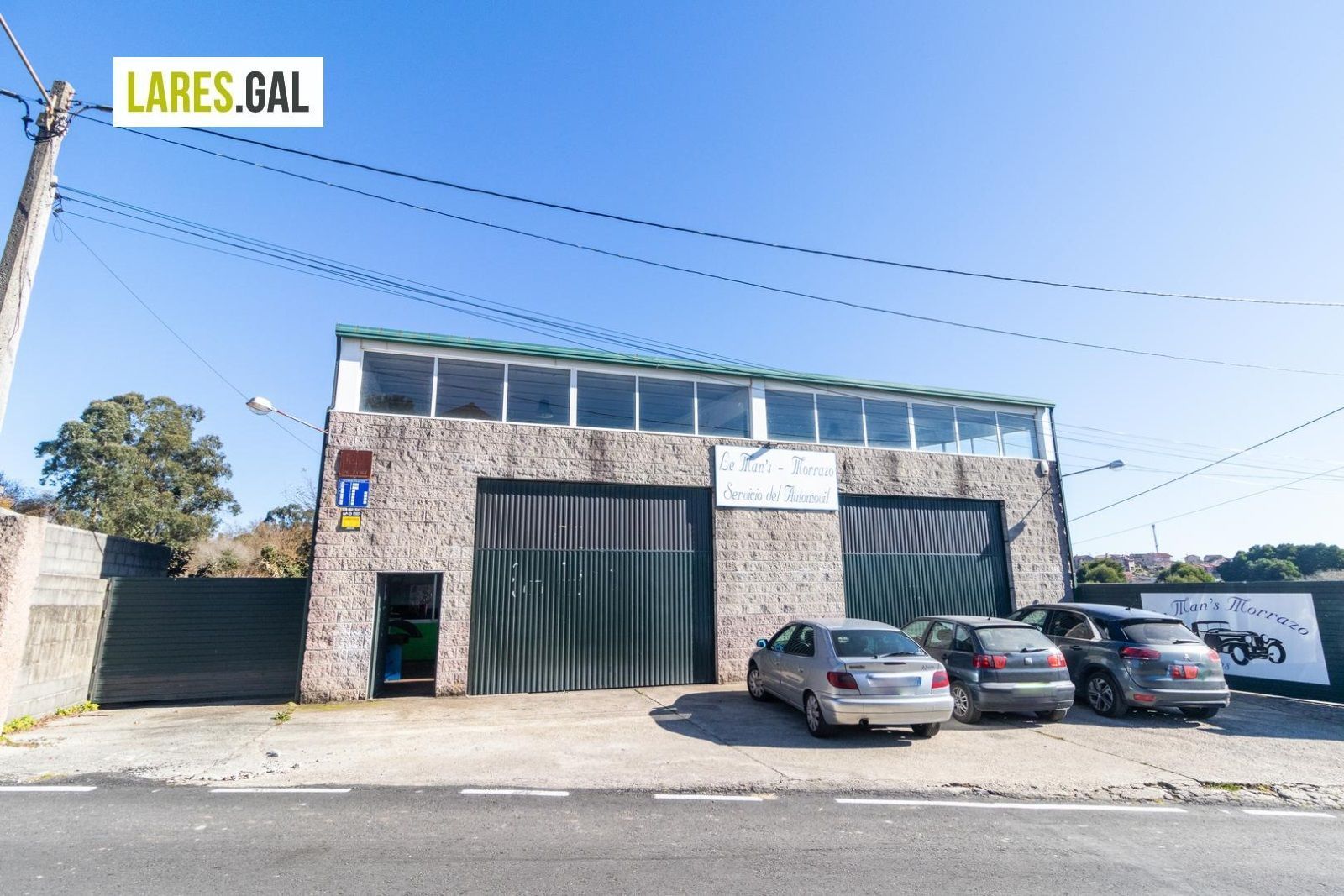 Exterior view of Industrial buildings for sale in Cangas 