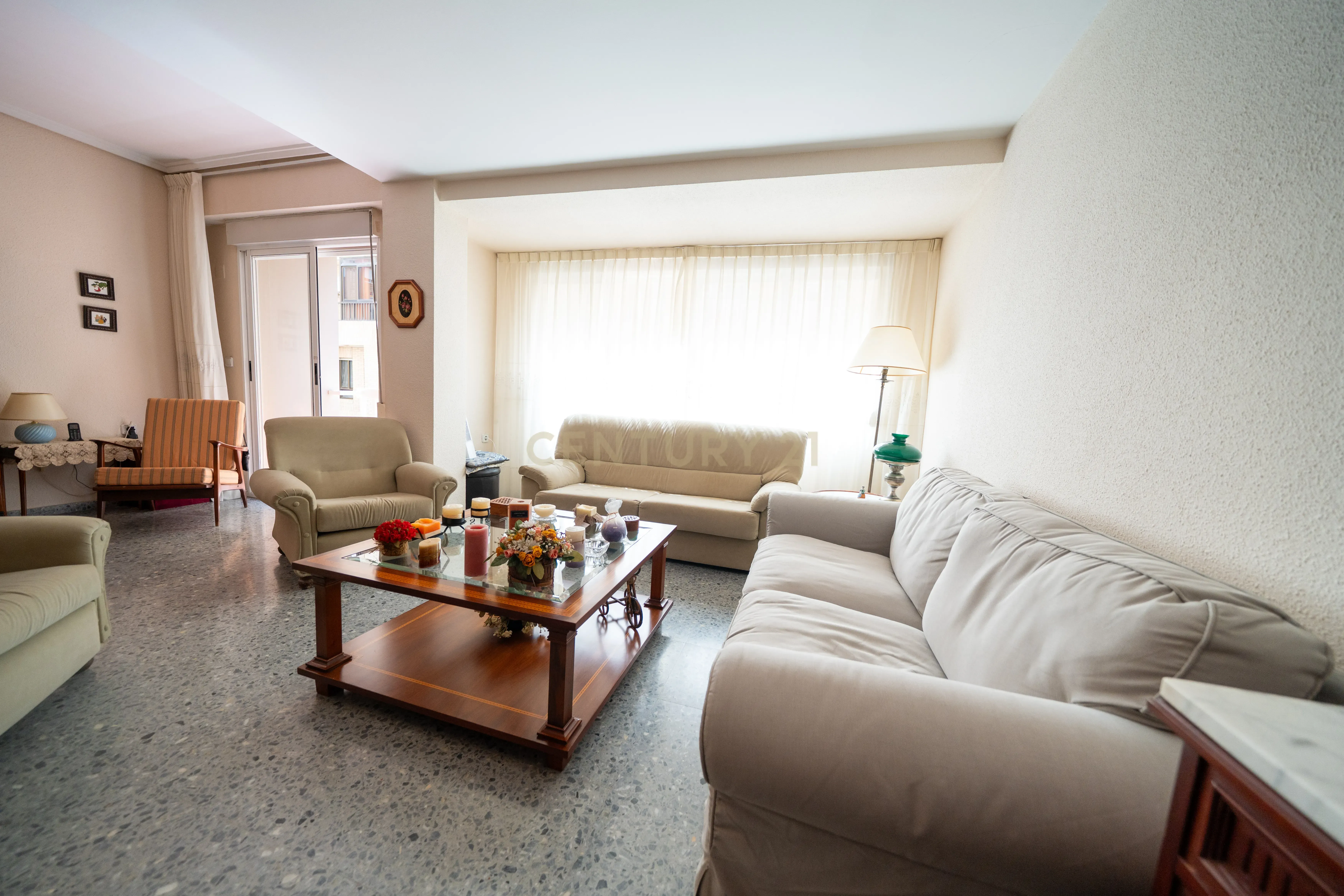 Living room of Flat for sale in Sagunto / Sagunt  with Storage room and Balcony