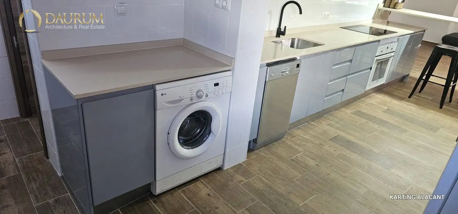 Kitchen of Detached homes for sale in San Vicente del Raspeig / Sant Vicent del Raspeig  with Air Conditioner, Private garden and Terrace