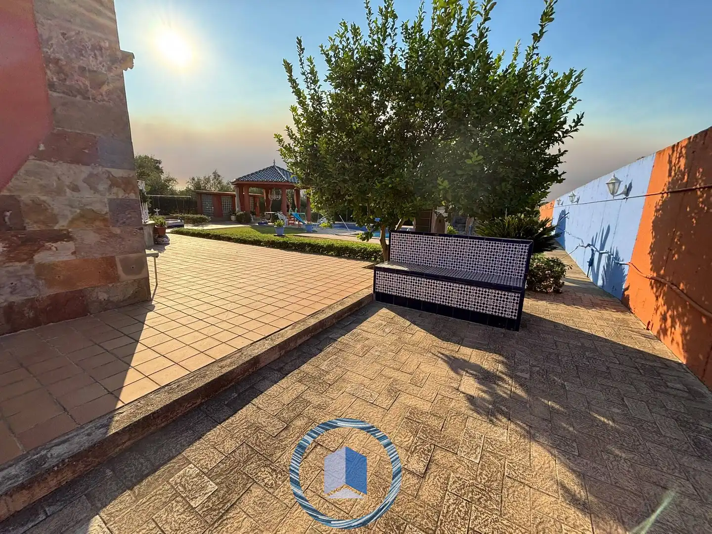 Terraza de Casa o chalet en venta en Alcalá de Guadaira con Aire acondicionado, Jardín privado y Terraza