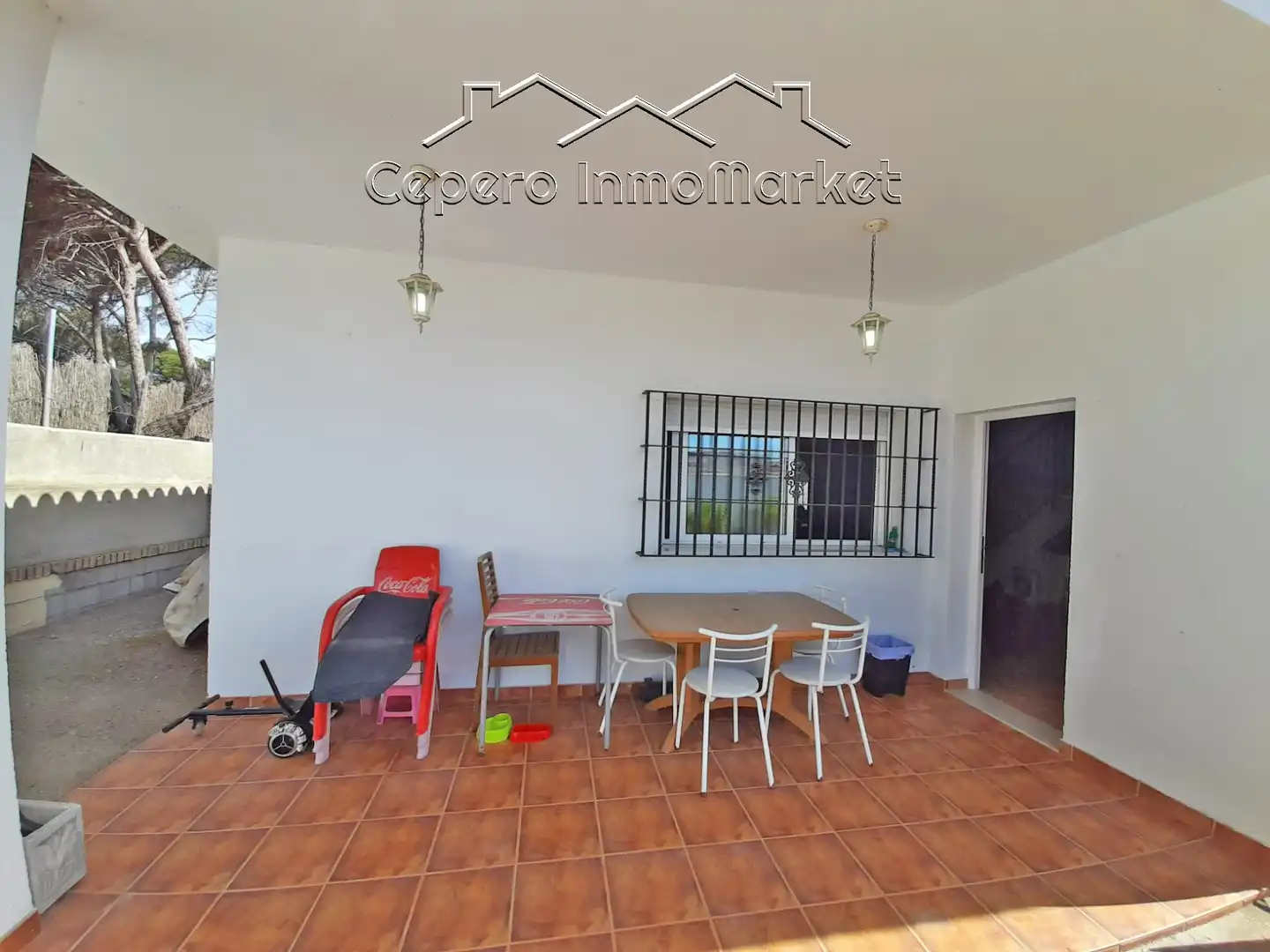 Terrassa de Casa adosada en venda en El Puerto de Santa María amb Jardí privat i Balcó