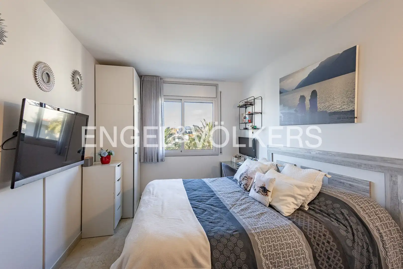 Bedroom of Attic for sale in Cubelles  with Air Conditioner, Heating and Private garden
