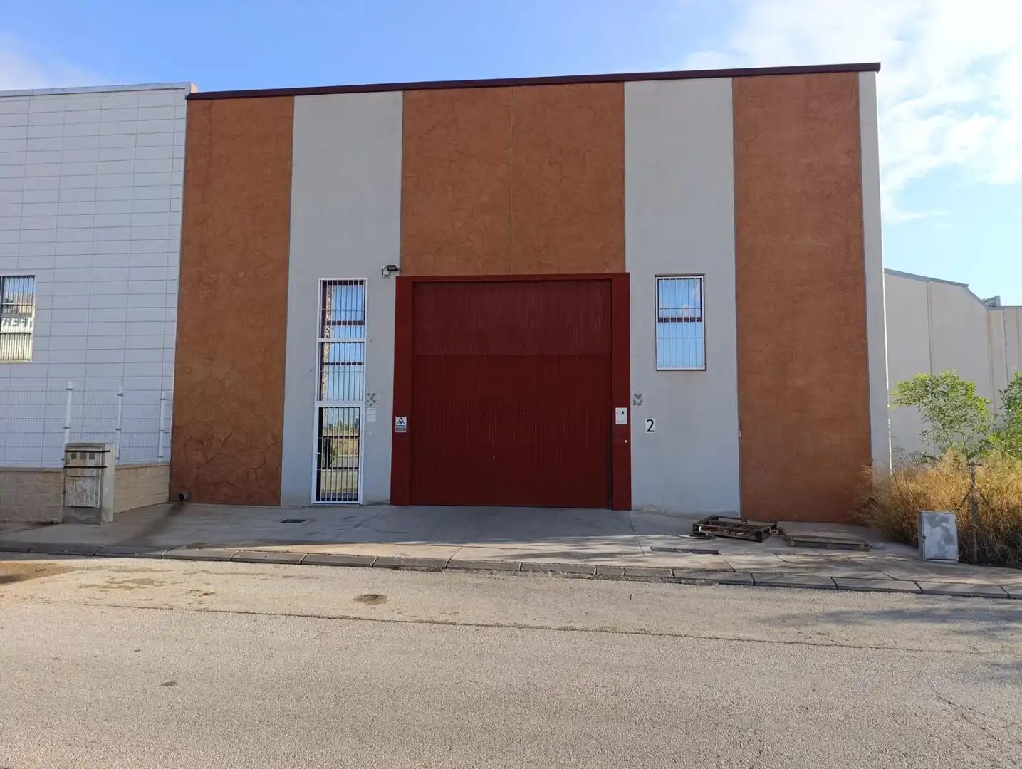 Exterior view of Industrial buildings for rent in Librilla, Murcia
