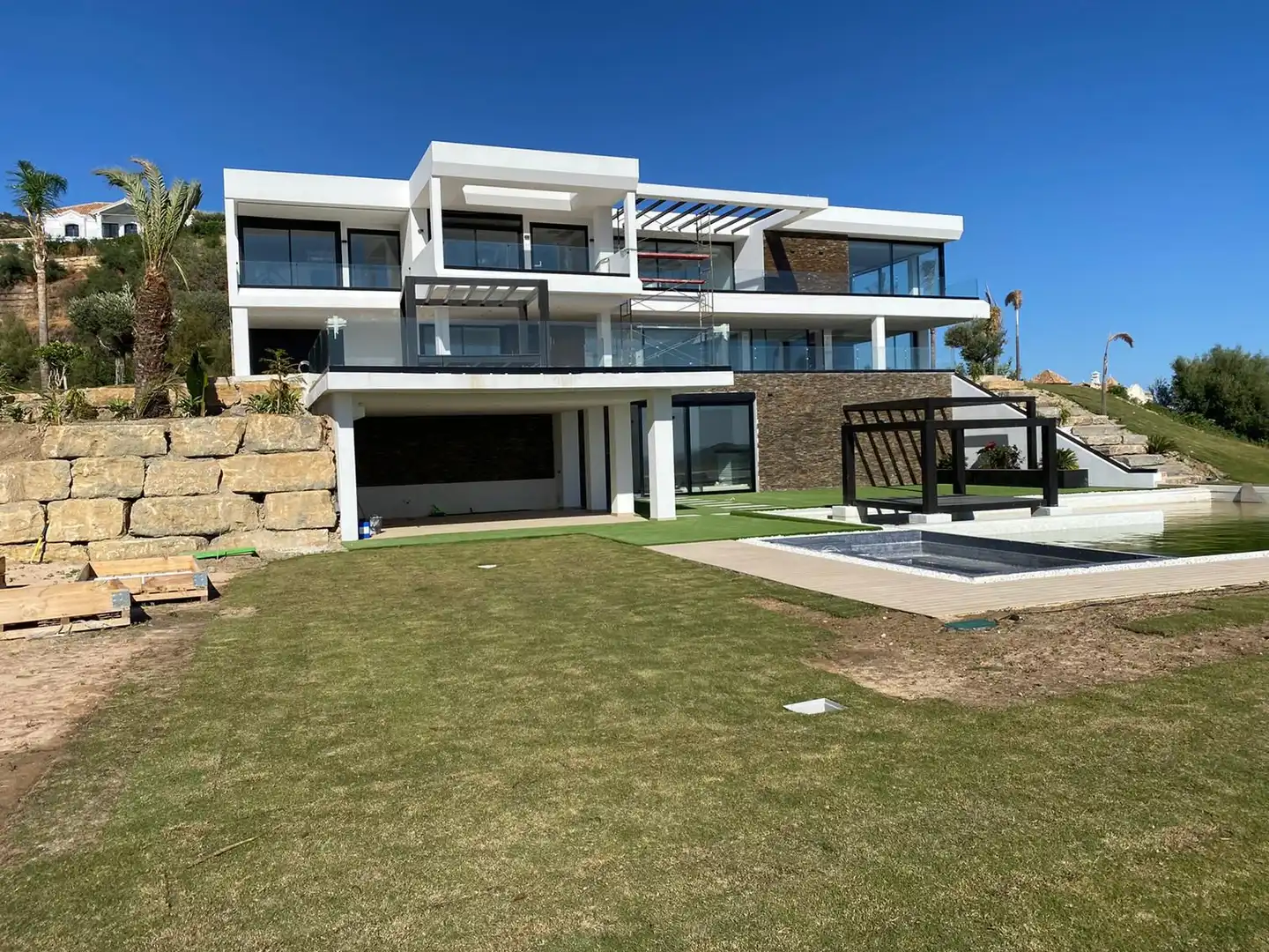 Exterior view of Houses for rent in Benahavís  with Air Conditioner, Heating and Private garden
