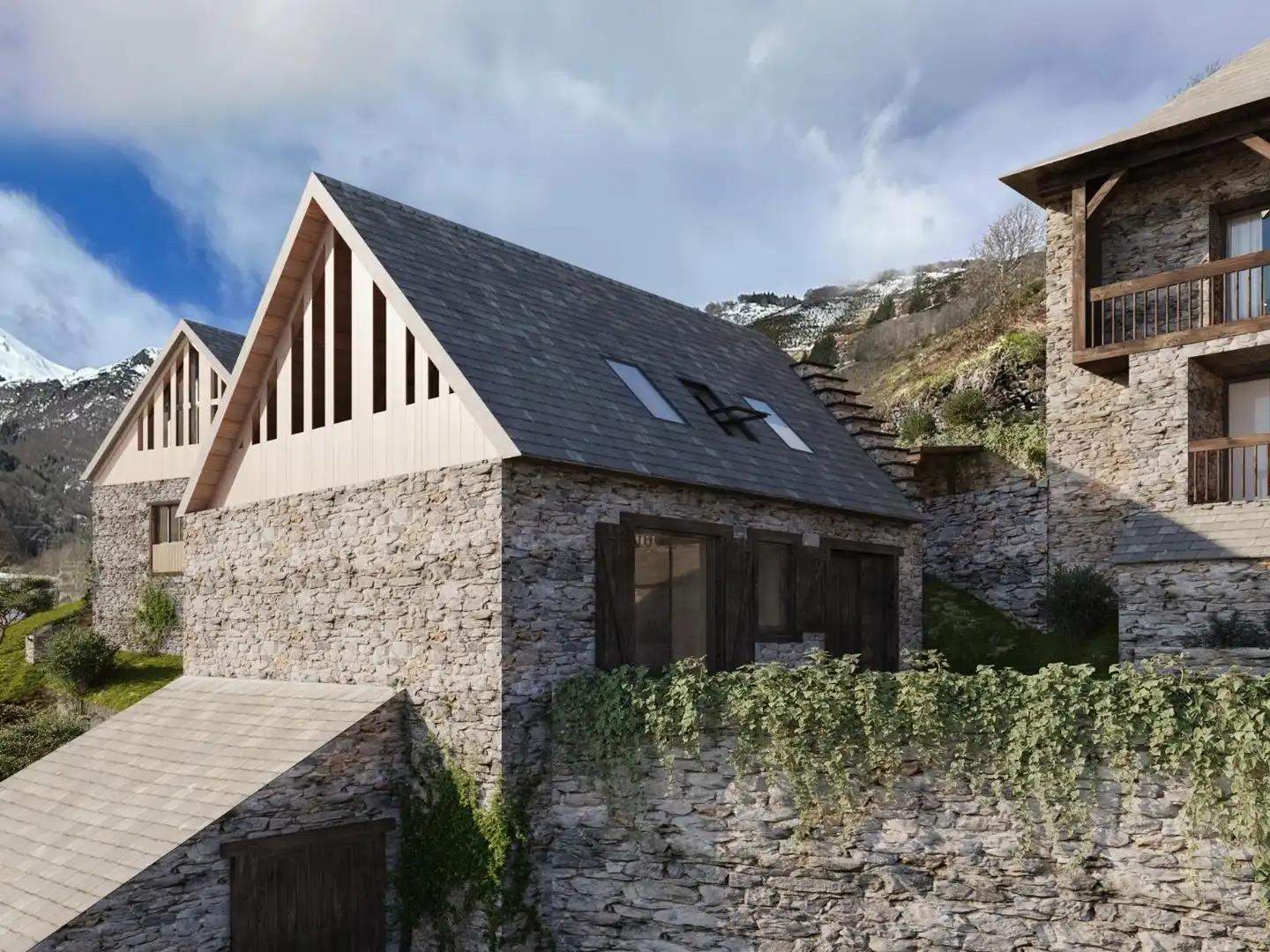 Exterior view of Houses for sale in Bausen